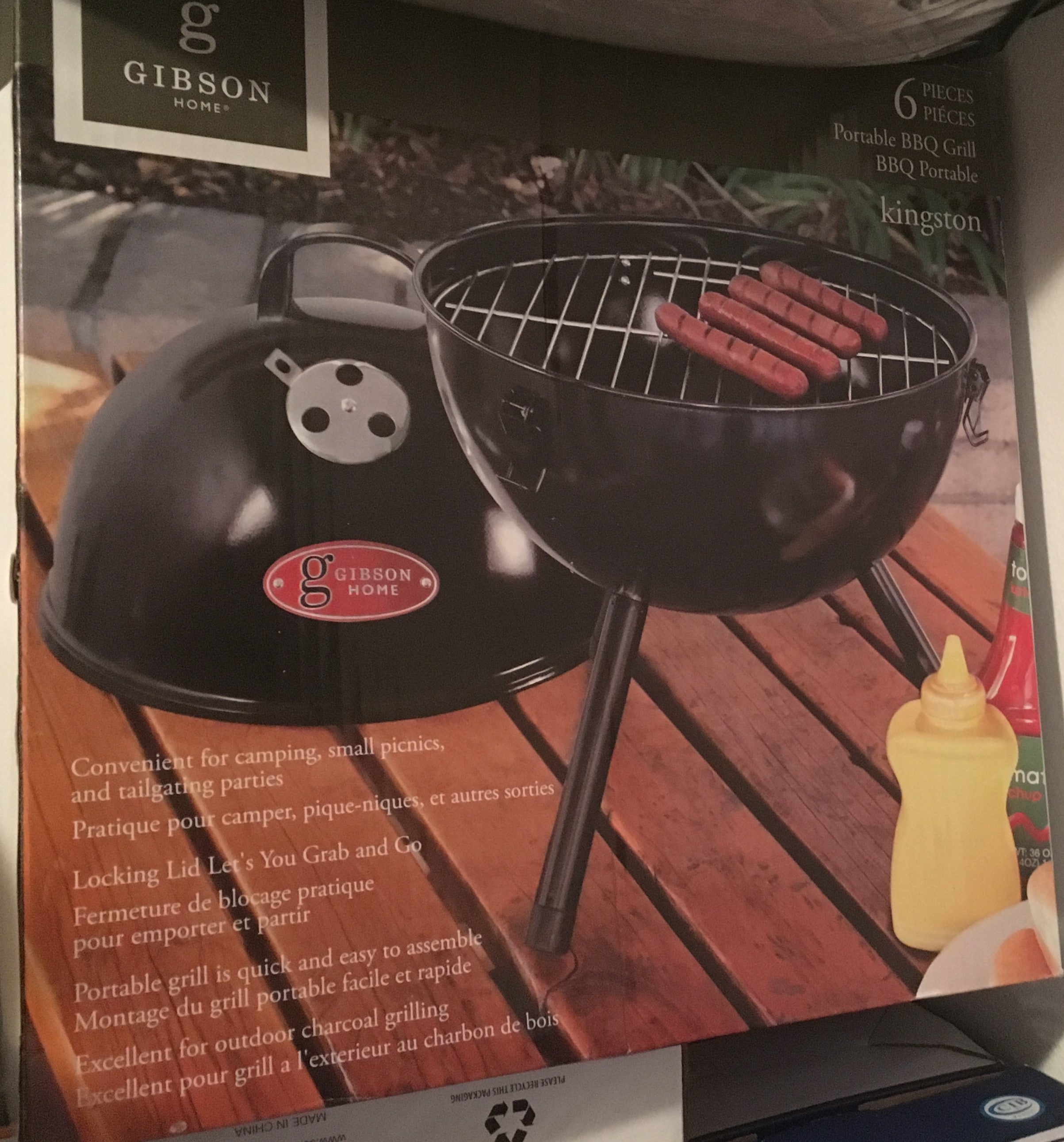 Gibson Kingston 6 Piece BBQ Grill